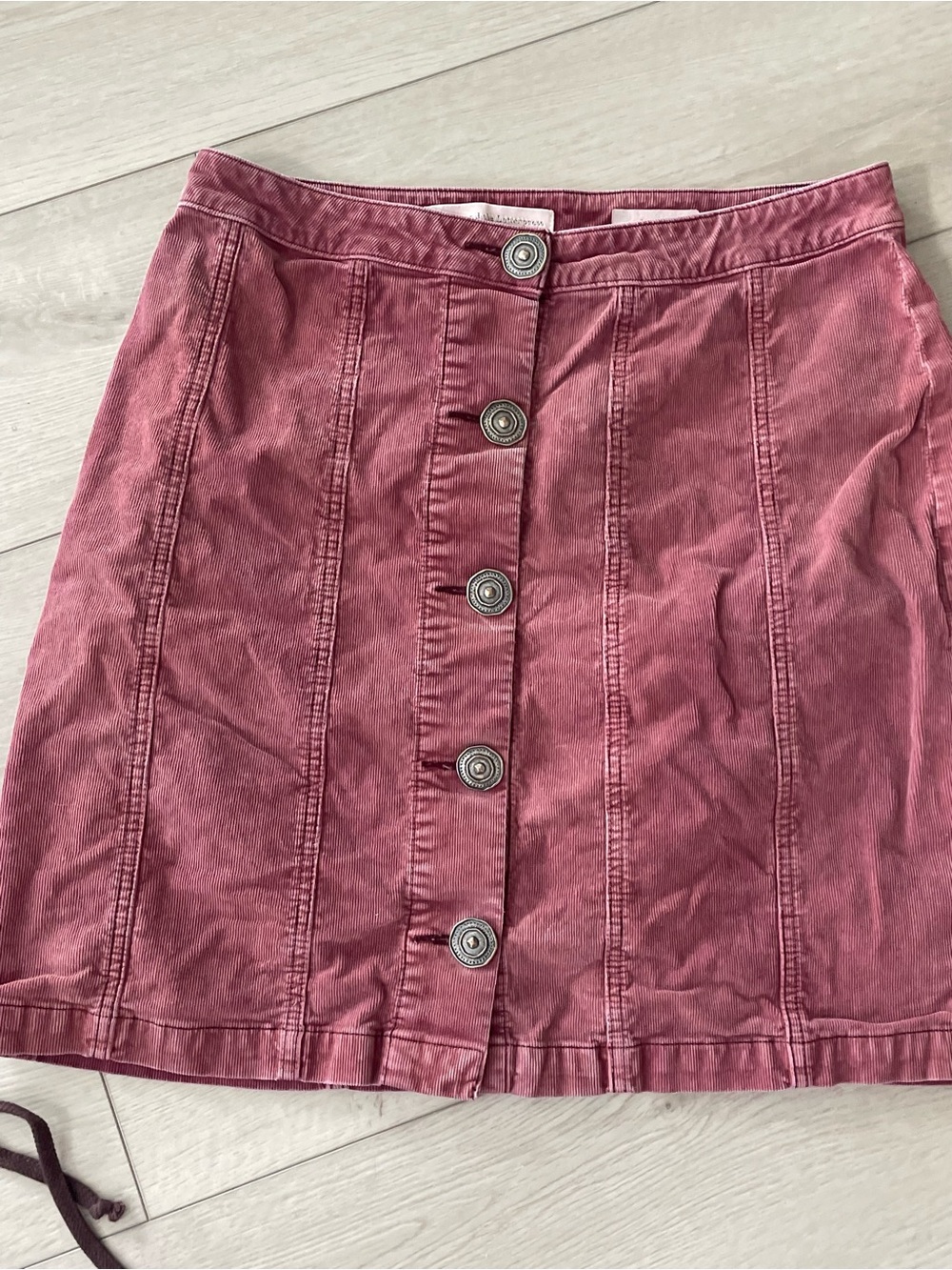 Anthropologie Pilcro and the Letterpress Corduroy Skirt size 10